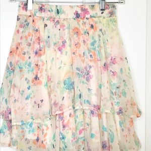 LC Lauren Conrad tiered skirt